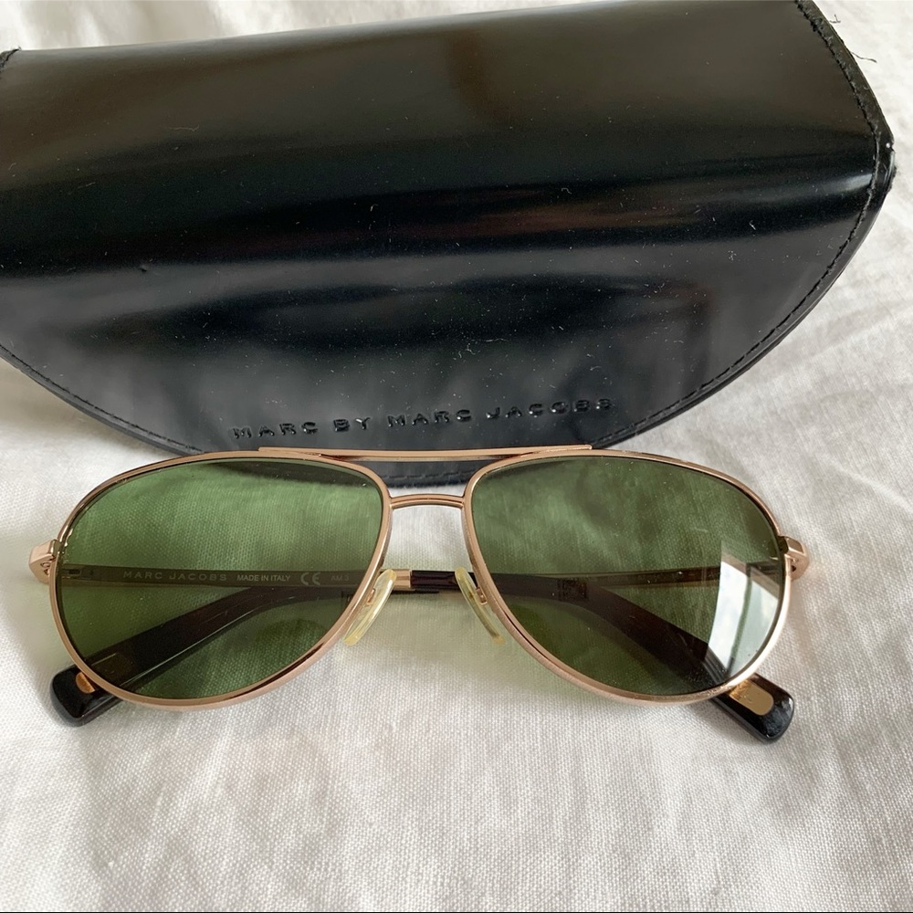 NWOT Unisex Marc Jacobs Aviator Sunglasses